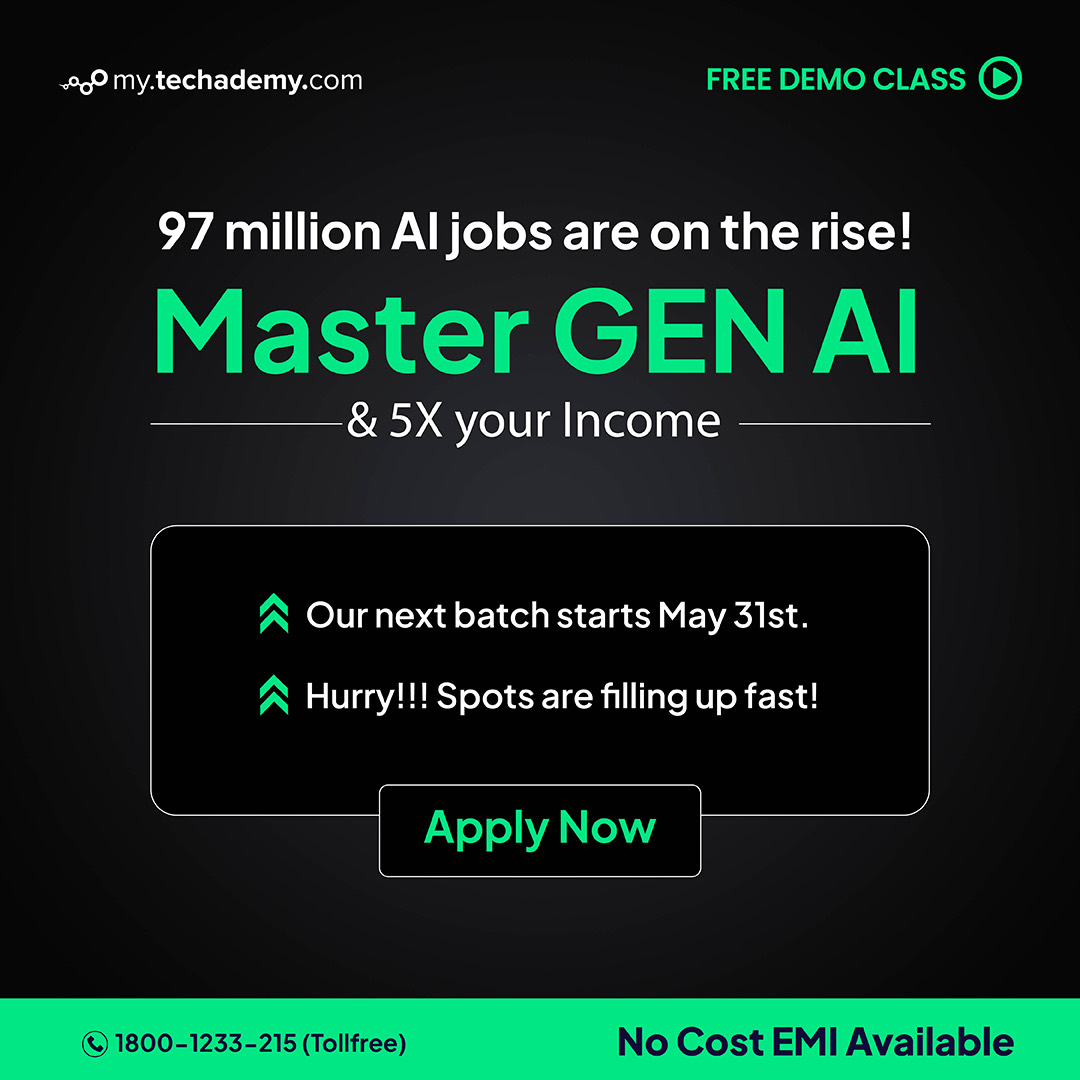 Gen AI course ad