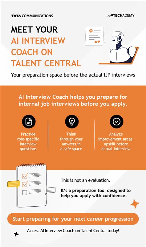 Interview Coach flyer: what it is
