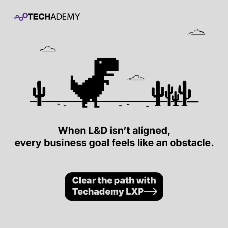 LXP platform ad, alternate concept