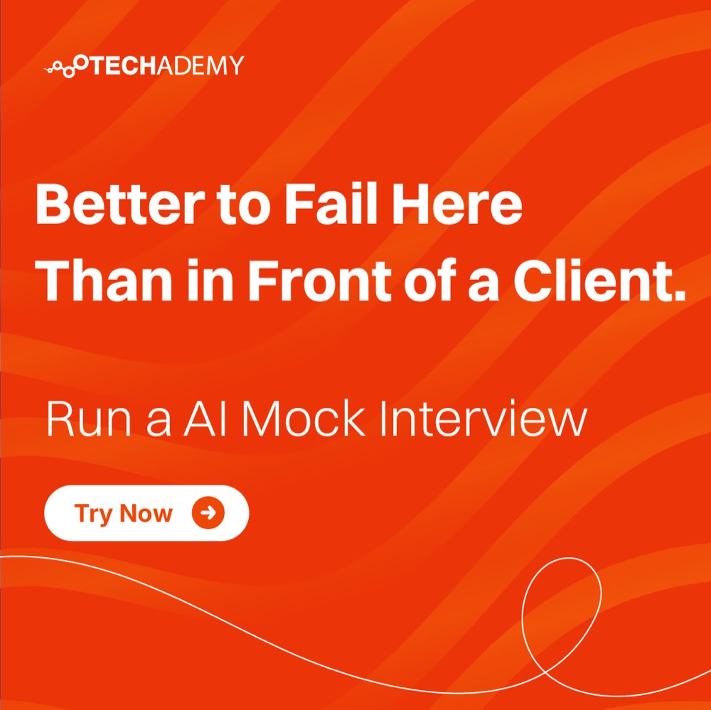 Interview Bot one-line ad