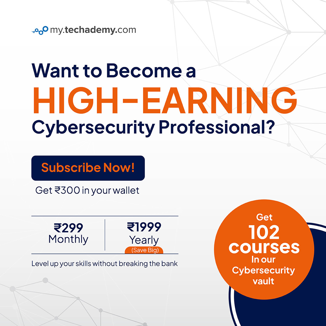 Cybersecurity Vault subscription ad