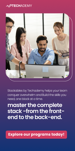 Full stack developer stackable ad
